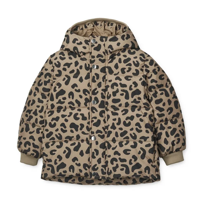 Palle Puffer-Jacke Leo oat / Black panther