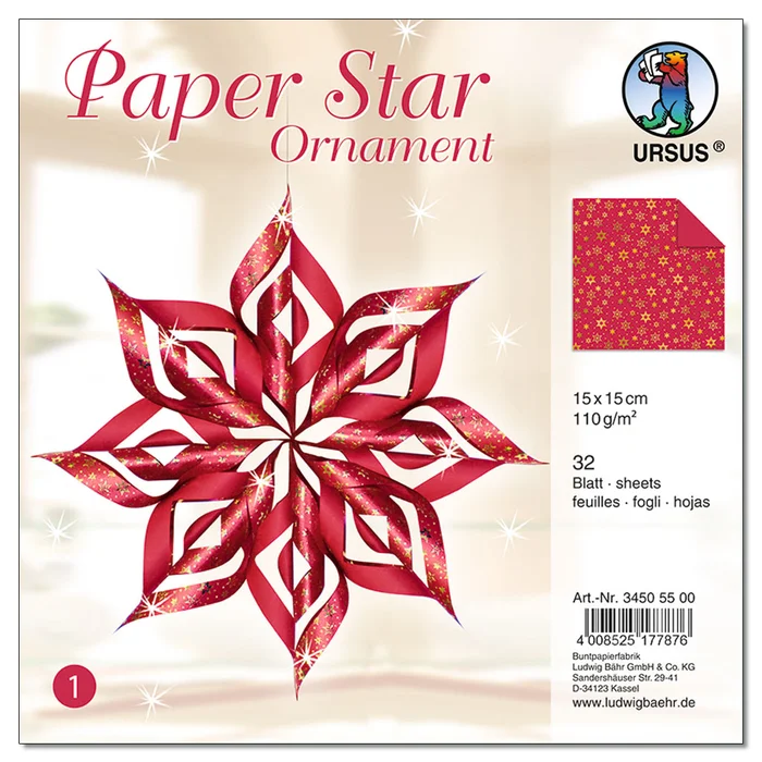 Papiersterne basteln