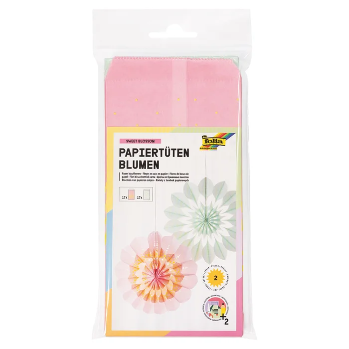 Papiertüten-Blumen