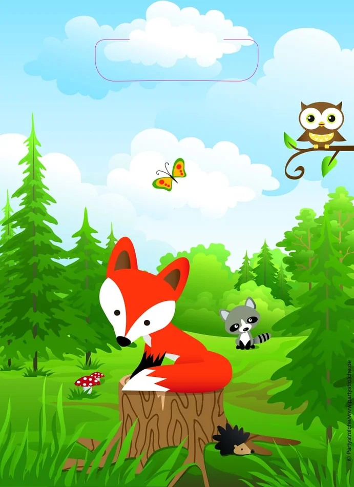 Partytüten Kleiner Fuchs