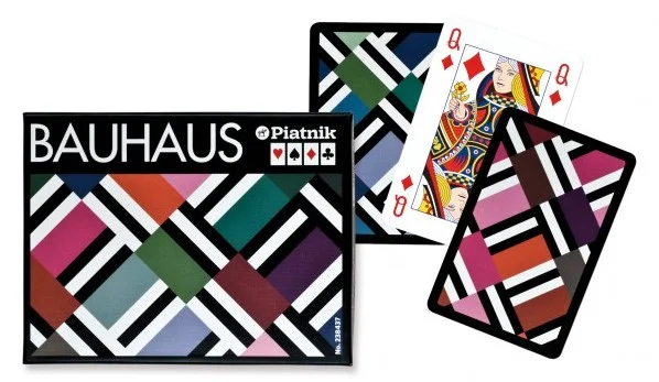 Piatnik Bauhaus-Spielkarten – Doppeldeck