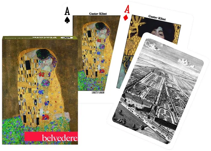Piatnik Belvedere Masterpieces Spielkarten – Einzeldeck