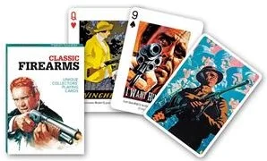 Piatnik Classic Firearms-Spielkarten – Einzeldeck