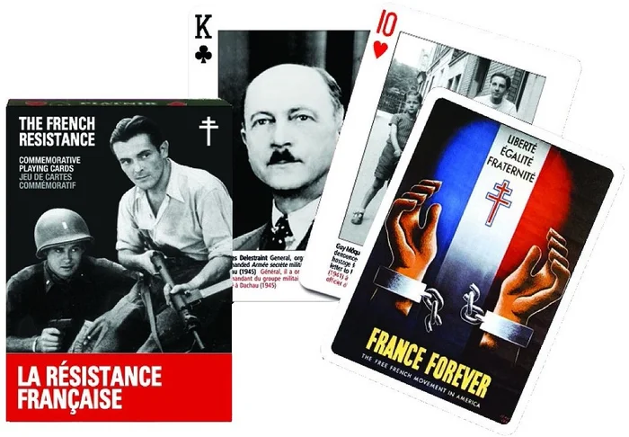 Piatnik French Resistance Spielkarten – Einzeldeck