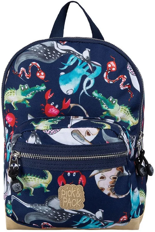Pick & Pack Mix Animal Rucksack S / Navy