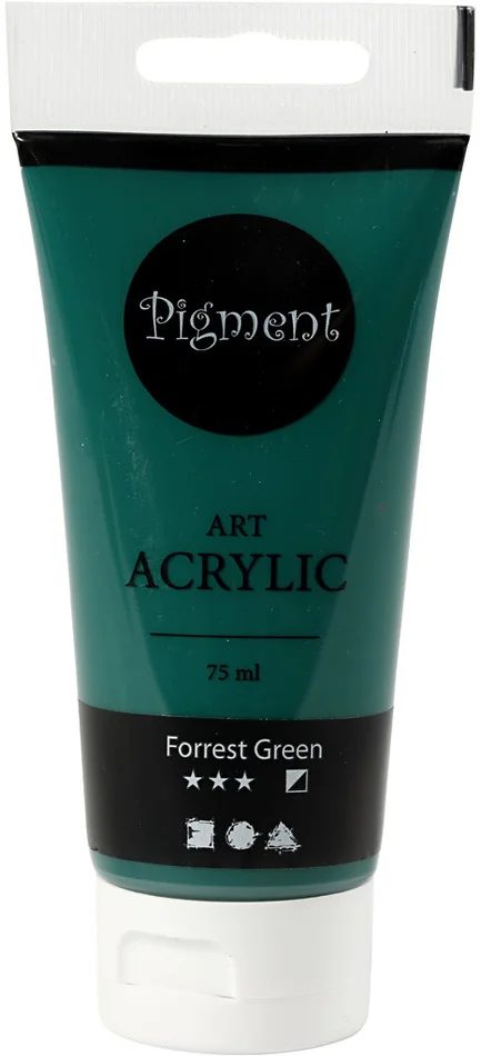 Pigment Art Pigment Art Acrylfarbe Kieferngrün 75 ml