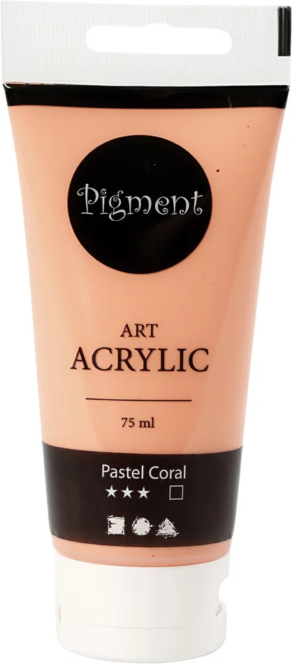 Pigment Art Pigment Art Acrylfarbe Lachsrosa 75 ml