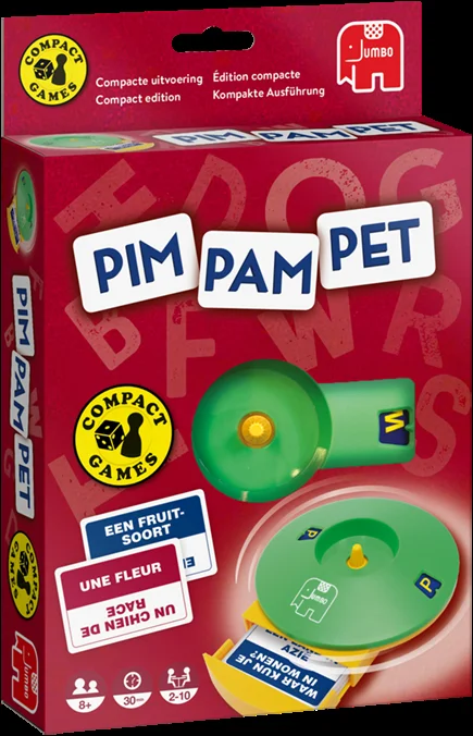 Pim Pam Pet Travel Quiz-Spiel Kinder & Erwachsene