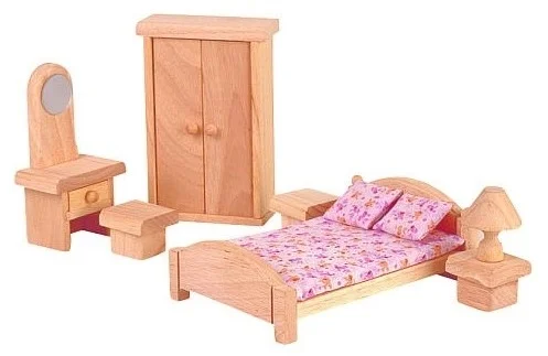 PlanToys Holzspielzeug Schlafzimmer-Klassisch