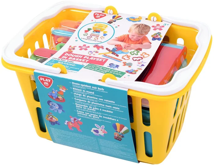 Play Kleiset in Winkelmand, 4 Kleipotjes