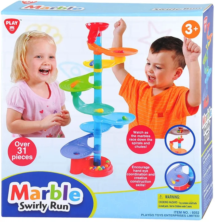 Play Knikkerbaan met Ronde Platformen, 31dlg.