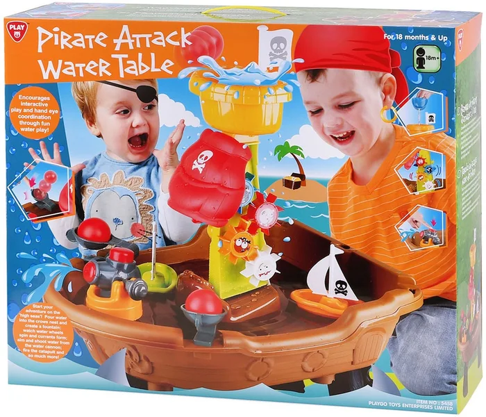 Play Watertafel Piratenschip, 20dlg.