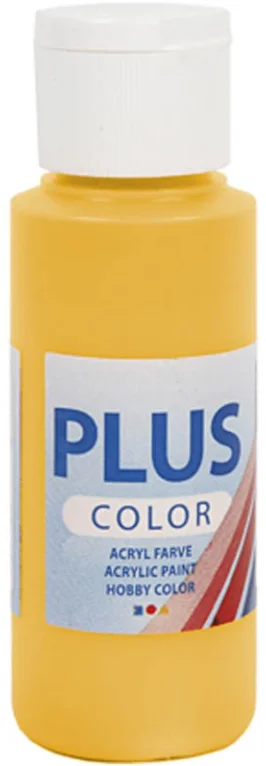 Plus Color Acrylverf, Yellow Sun, 60ml