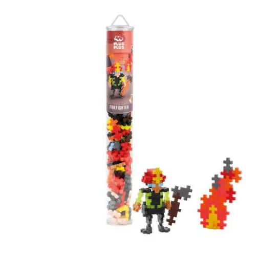 Plus-Plus – 100 Kreativ Bausteine Feuerwehrmann