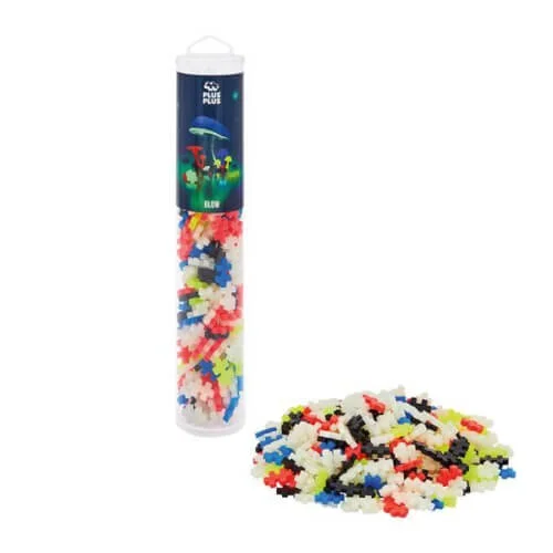 Plus-Plus – 100 Kreativ Bausteine Nachtleuchtend