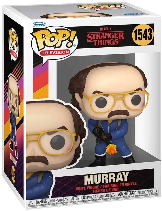POP TV: STRANGER THINGS S4 – MURRAY W/FLAMETHROWER