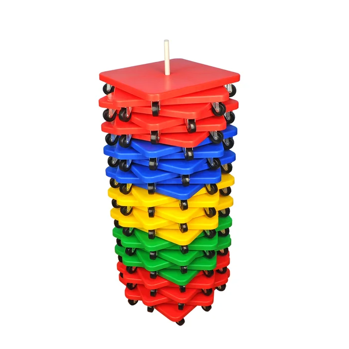 Praktische und platzsparende Aufbewahrung für 30 Rollbretter