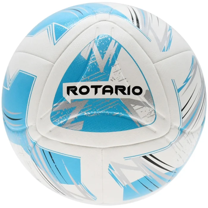 Precision Rotario FIFA Quality Match Football 2024 – White/Cyan/Black/Silver – 4