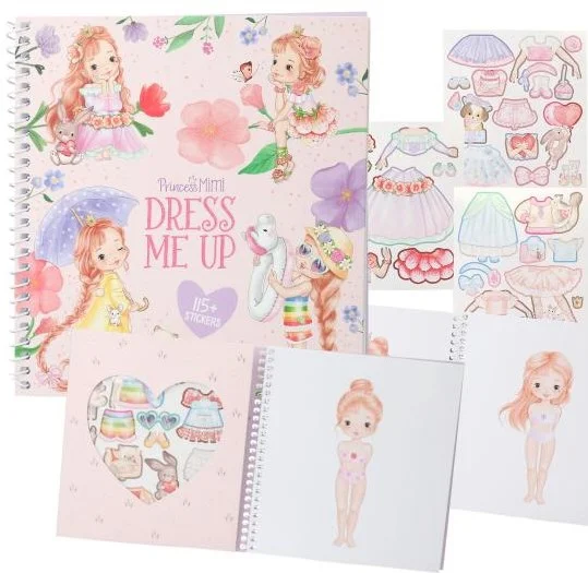 Princess Mimi Dress Me Up stickerboek