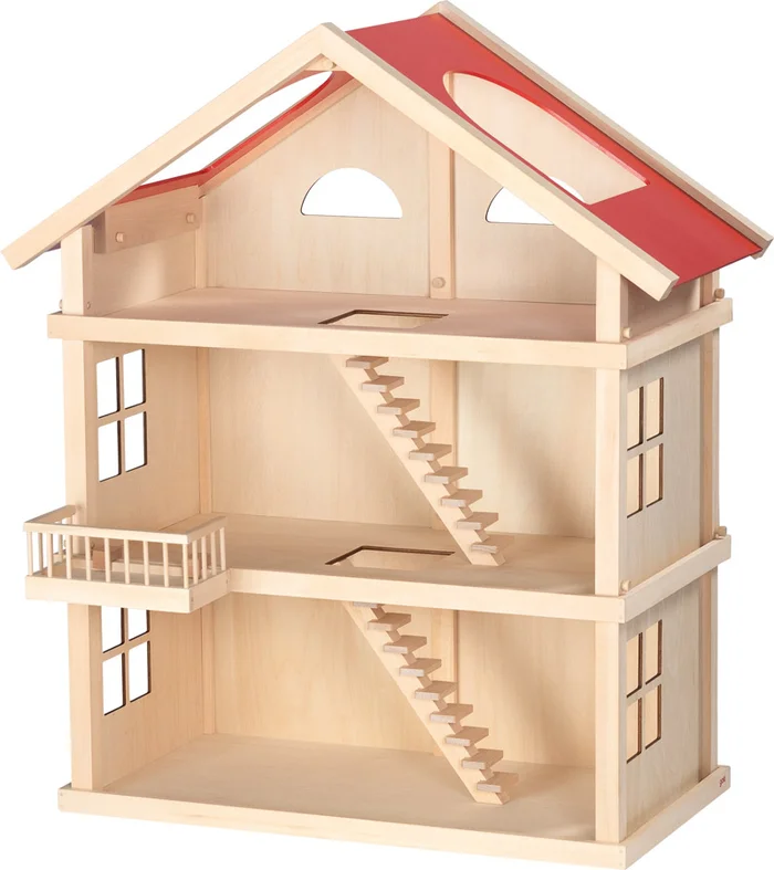 Puppenhaus Holz Goki 3 Etagen