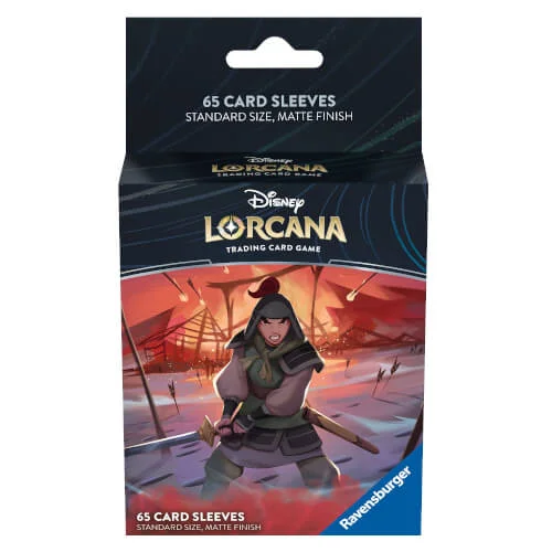 Ravenburger® Disney Lorcana Aufstieg der Flutgestalten – Kartenhüllen Mulan