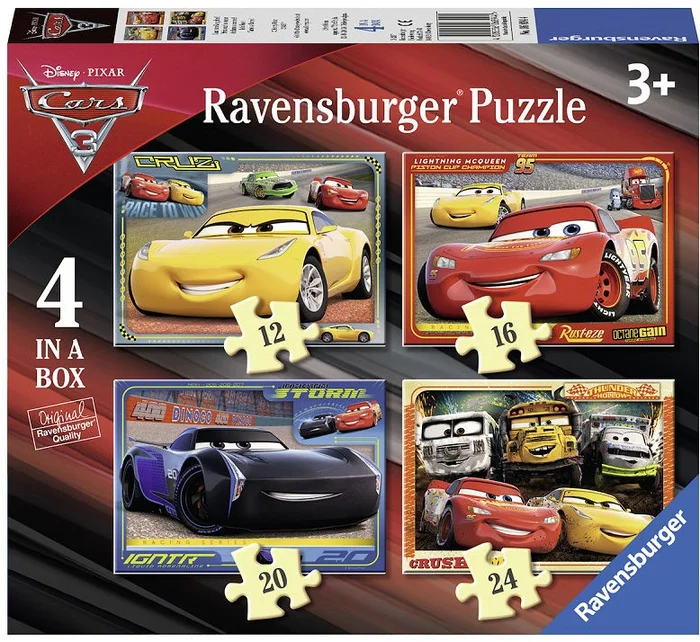 Ravensburger Disney Pixar Cars 3 Puzzlespiel 12 Stück(e)