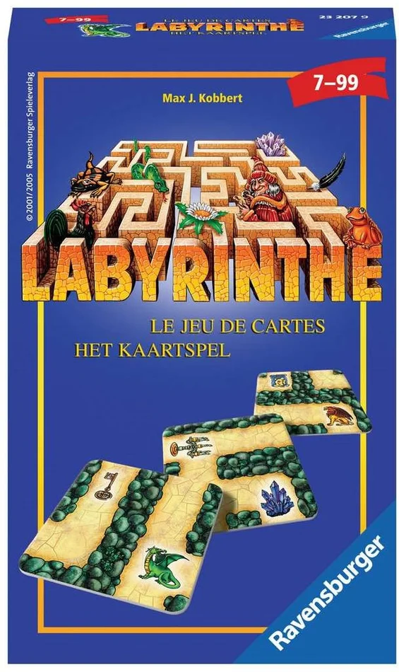 Ravensburger Labyrinthe kaartspel Reise/Abenteuer Kinder