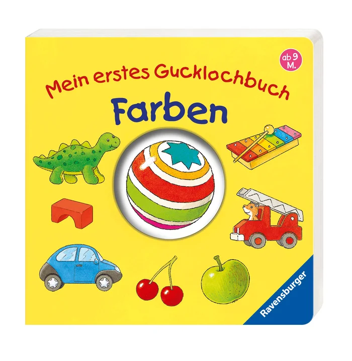 Ravensburger mein erstes Gucklochbuch – Farben – viele bunte Sachn