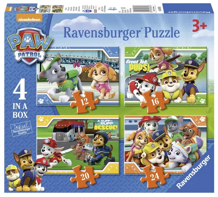 Ravensburger Paw Patrol Puzzlespiel 12 Stück(e)
