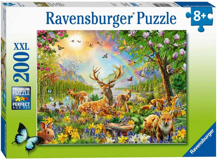 Ravensburger Puzzel Mooie Hertenfamilie, 200st. XXL