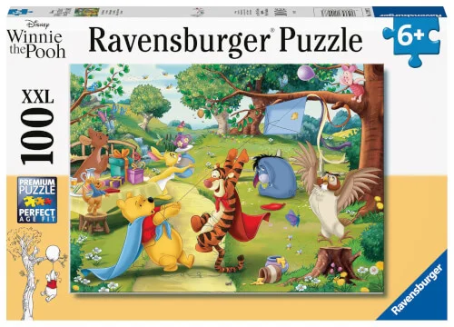 Ravensburger® Kinderpuzzle XXL – Winnie Puuh Die Rettung, 100 Teile