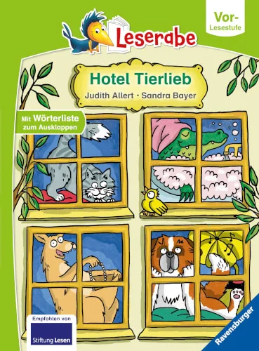 Ravensburger® Leserabe – Hotel Tierlieb, Vor-Lesestufe