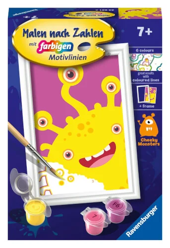 Ravensburger® Malen nach Zahlen – Gelbes Monster