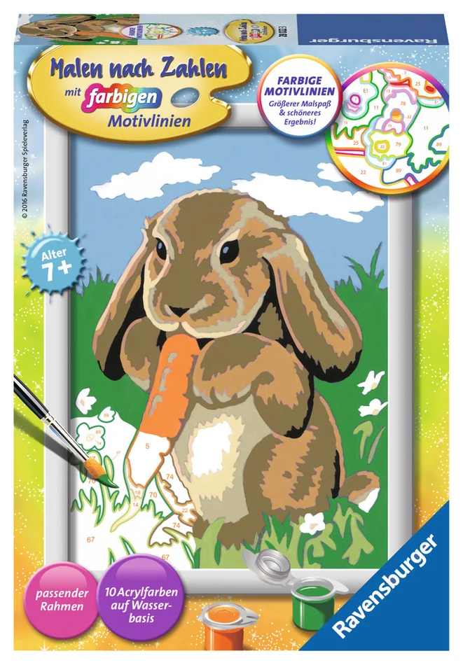 Ravensburger® Malen nach Zahlen – Knuddelhäschen