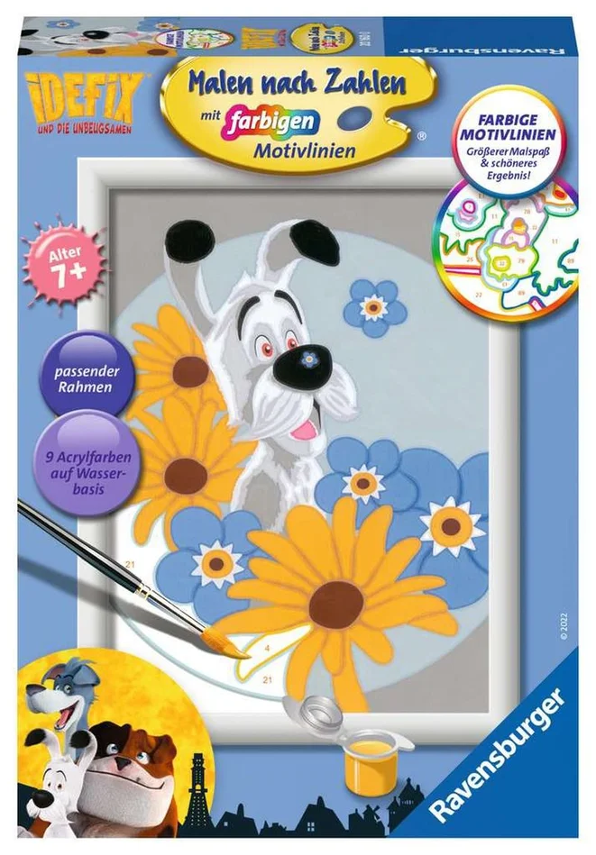 Ravensburger® Malen nach Zahlen – Mutiger Idefix