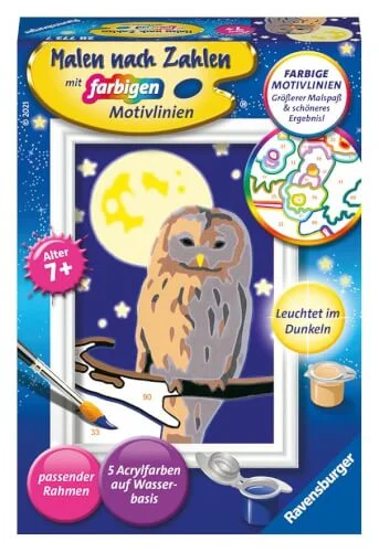 Ravensburger® Malen nach Zahlen – Nachteule