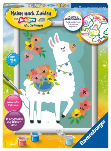 Ravensburger® Malen nach Zahlen – No Probllama