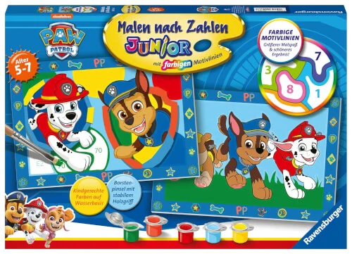 Ravensburger® Malen nach Zahlen – Paw Patrol