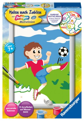 Ravensburger® Malen nach Zahlen – Spaß am Fußball