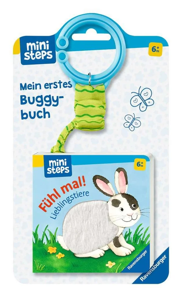 Ravensburger® ministeps® Mein erstes Buggybuch – Fühl mal! Lieblingstiere