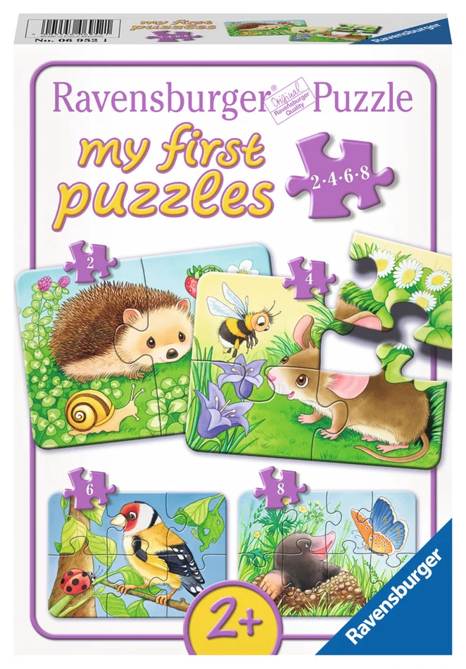 Ravensburger® My First Puzzle – Süße Gartenbewohner