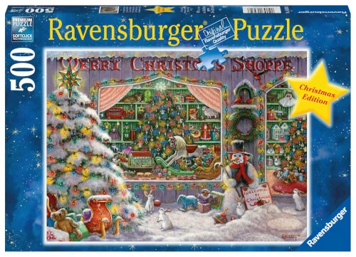 Ravensburger® Puzzle – Es weihnachtet sehr, 500 Teile