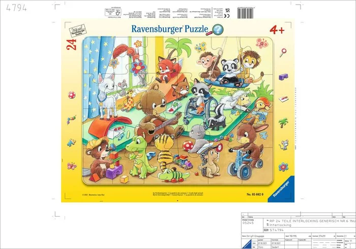 Ravensburger® Puzzle – Im Tierkindergarten