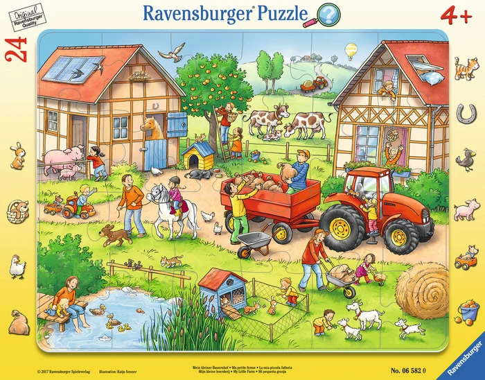 Ravensburger® Puzzle – Mein kleiner Bauernhof, 24 Teile