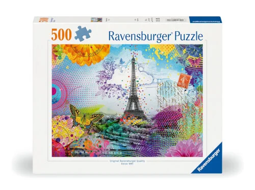 Ravensburger® Puzzle – Postkarte aus Paris 500 Teile