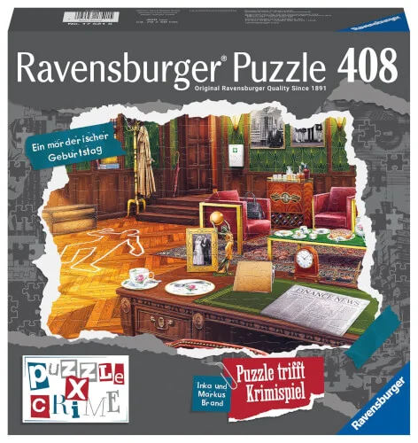 Ravensburger® Puzzle X Crime – Ein mörderischer Geburtstag, 406 Teile