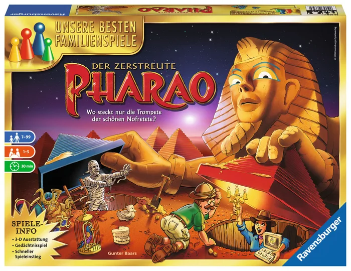 Ravensburger® Spiele – Der zerstreute Pharao