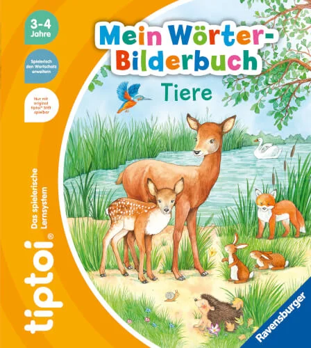 Ravensburger® tiptoi® – Mein Wörter-Bilderbuch Tiere
