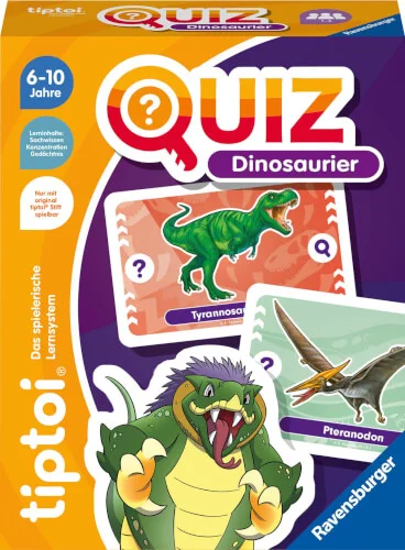Ravensburger® tiptoi® – Quiz Dinosaurier