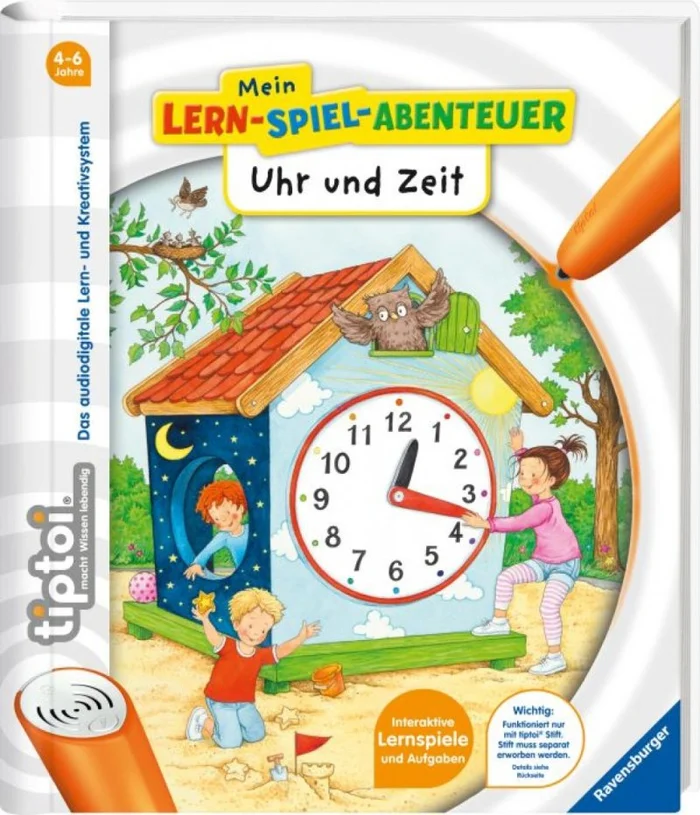 Ravensburger® tiptoi® Mein Lern Spiel Abenteuer – Uhr und Zeit